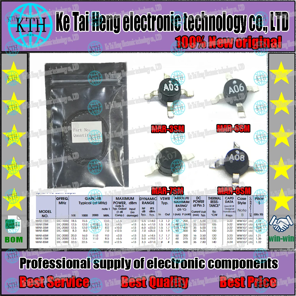 5pcs/lot MAR-3SM MAR-6SM MAR-7SM MAR-8SM SMT86 100% new 3SM 6SM 7SM 8SM