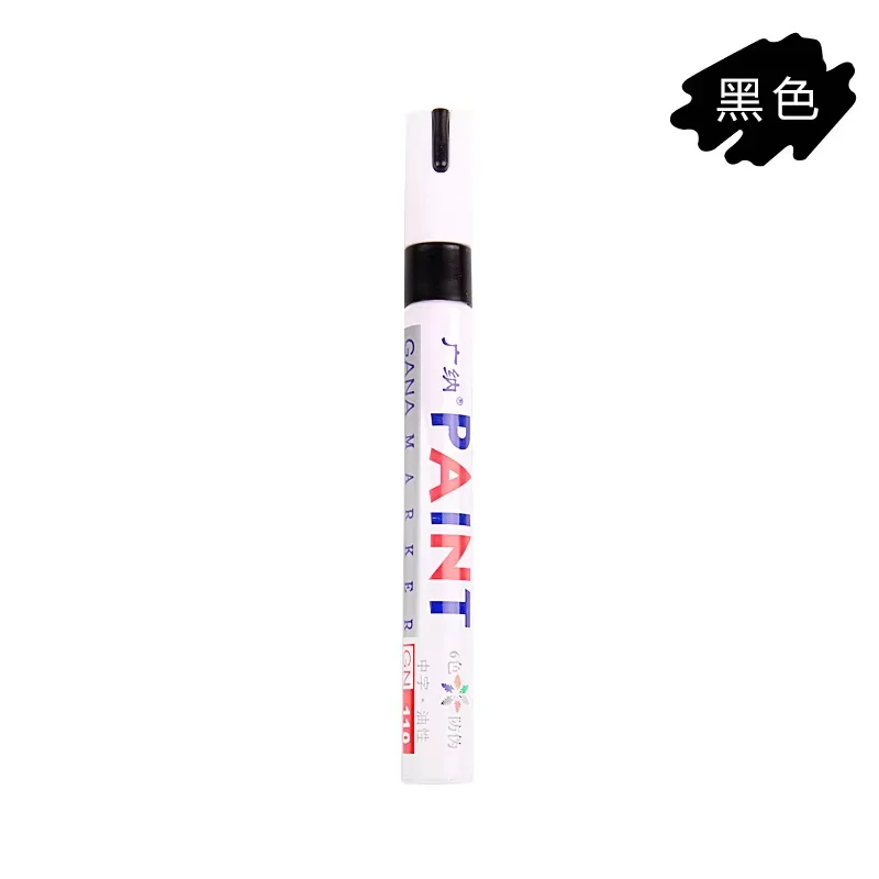 ล้อรถจักรยานยนต์ Touch-Up ซ่อมปากกาสีกันน้ํารถล้อยางผิวมันภาพวาด Mark ปากกาสําหรับมอเตอร์จัดแต่งทรงผม Scratch Fix Care