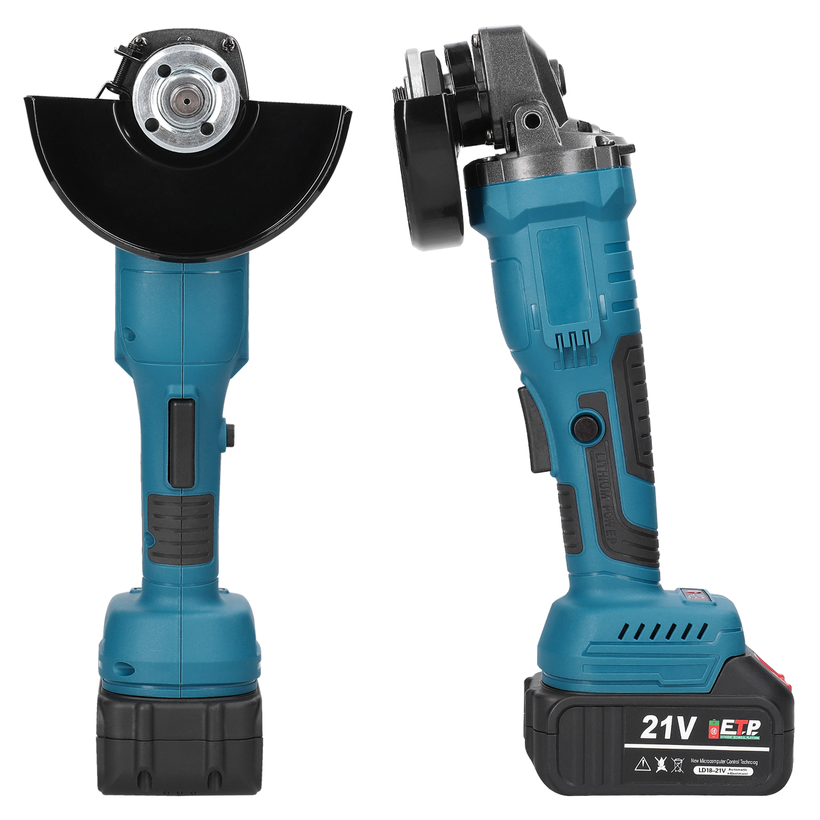 21V 125mm M14 Haakse Slijper Borstelloze Motor Elektrische Slijpgereedschap Multifunctionele Lithium Snijmachine Utility Power Tool fo