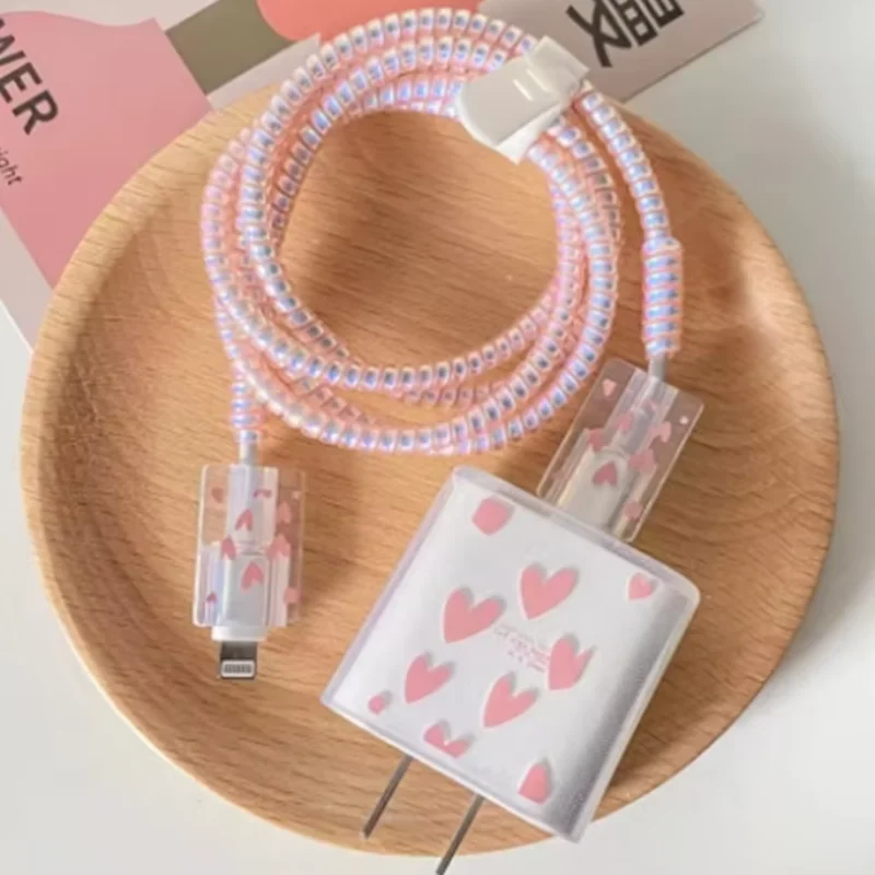 Case For Apple 18/20w charger protective case is applicable to iPhone 14/13 data cable head bite protector Shell