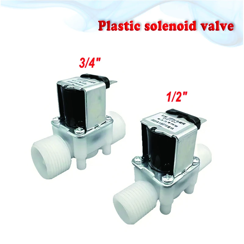 AC 220V 110V DC 12V 24V 1/2 "3/4" ด้ายชายSolenoidวาล์วน้ําควบคุมวาล์วControllerสวิทช์ปกติปิดปกติเปิด