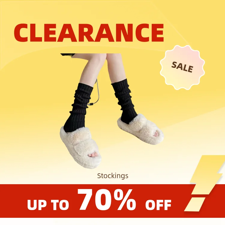 Clearance_1/3 Paar Damen-Lolita-Plüschsocken mit mittlerem Schlauch, warme Beinschutzsocken für Herbst und Winter, dicke Kältebeständigkeit von Lolita