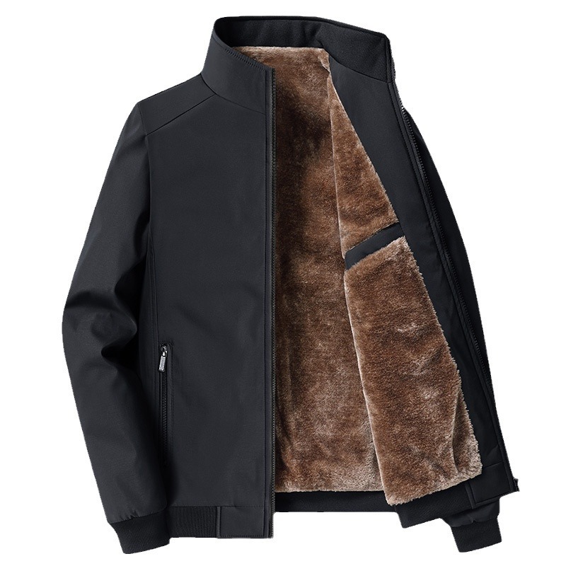 メンズパーカー秋冬新メンズジャケットフリースカラージャケットカジュアルコートメンズビジネスコートサイズ M-4XL 5XL 6XL 7XL 8XL 221