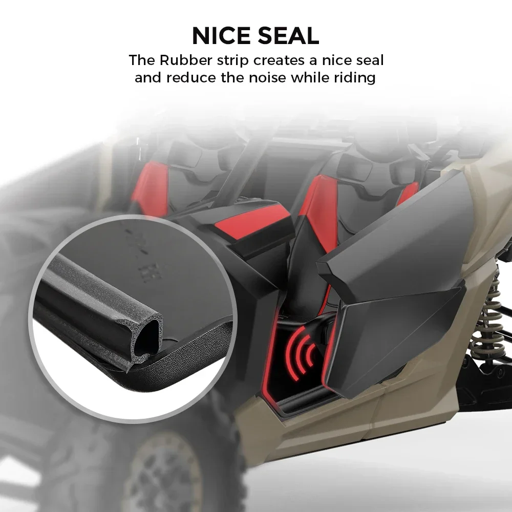 แผงประตูล่าง UTV แทรกกรอบโลหะสําหรับ BRP 715002903   สําหรับCan-am Maverick X3 R RR 2 ประตู 4x4 XRC Turbo XMR XDS 2017-2025