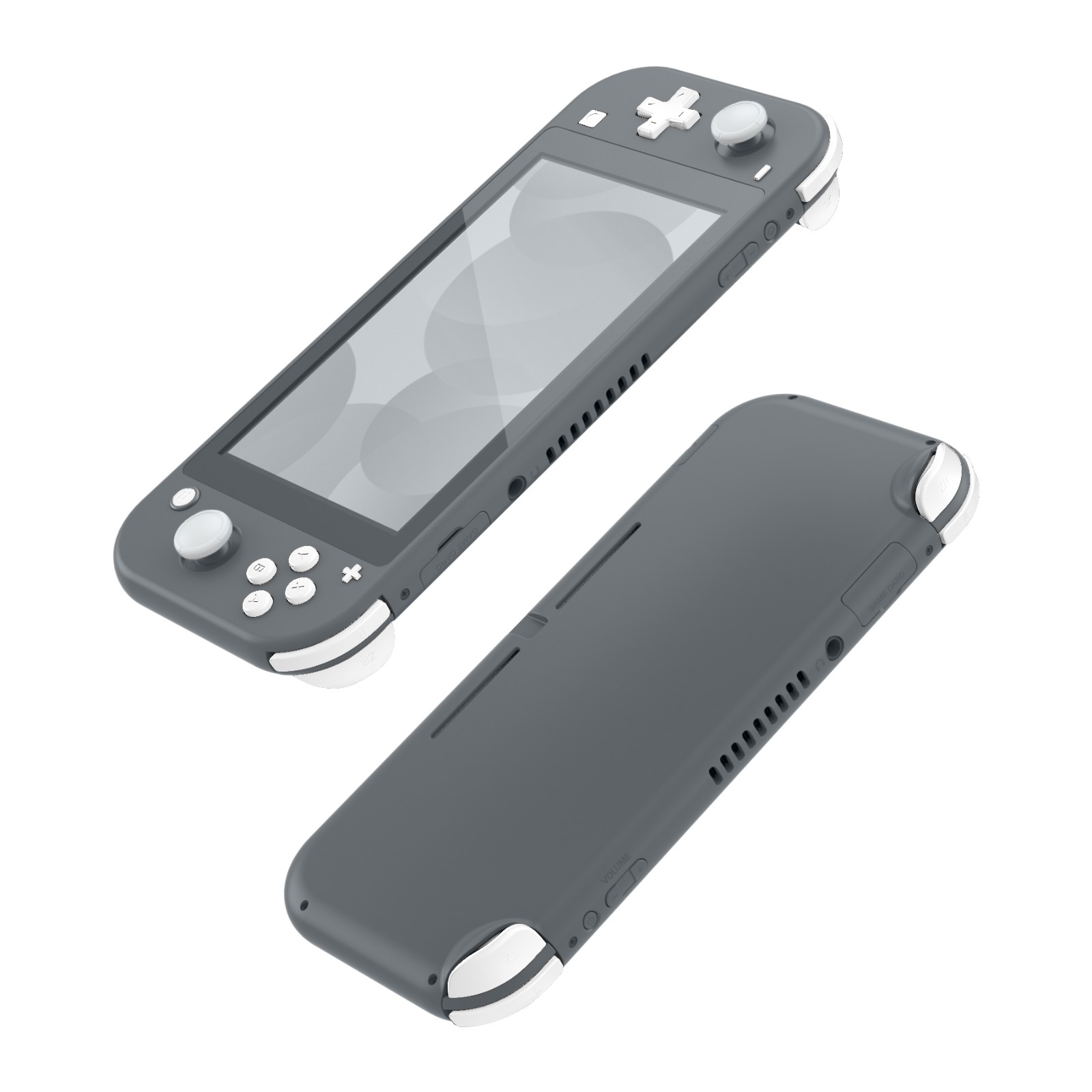 Extremate Set Tombol lengkap dengan alat untuk NS Switch Lite-Putih