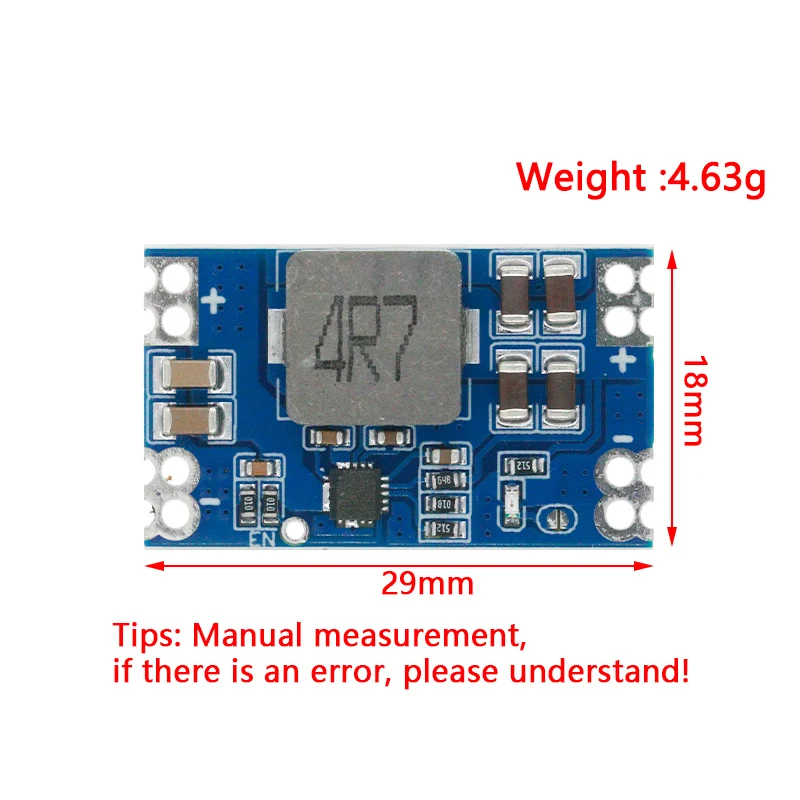 Mini560 5A Высокоэффективный выход 3,3 В 5 В 9 В 12 В Понижающий преобразователь постоянного тока в постоянный Регулятор напряжения Понижающий стабилизированный модуль питания