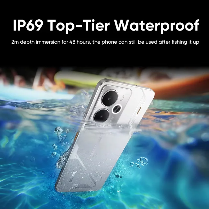 [Programa Pioneiro] smartphone realme 14 5G Snapdragon ®   6 Gen 4 Chipset 6000mAh Bateria 45W Carga 120Hz AMOLED Display IP69 NFC
