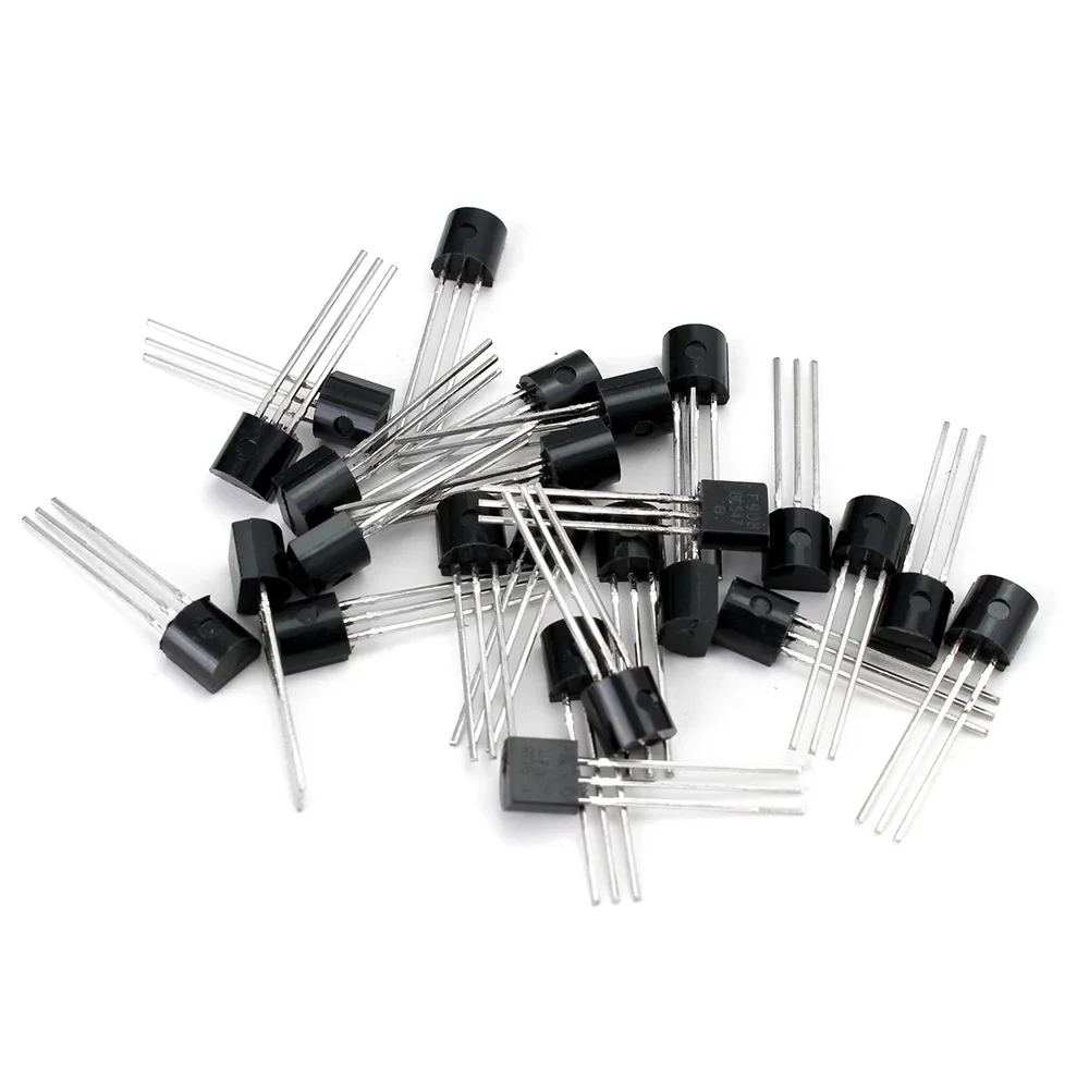 50 Uds transistores BC547 BC557 cada 25 uds Kit de transistores bc557 bc547 Transistor NPN PNP Kit electrónico DIY