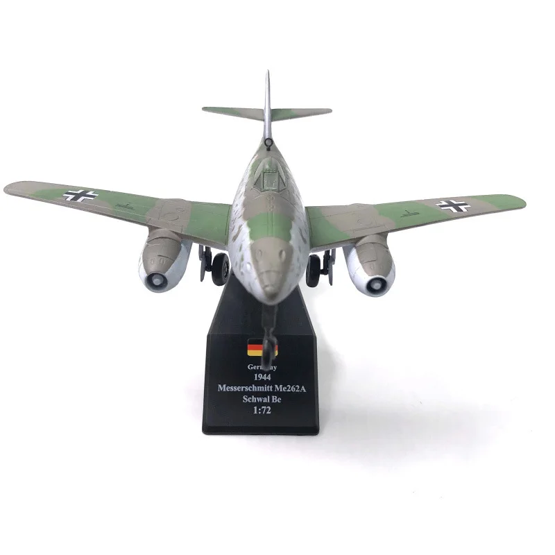 ジェイソンチュチュ 1/72 スケールメッサーシュミット Me-262 戦闘機合金軍用機モデルダイキャストメタルモデル飛行機ドロップシッピング