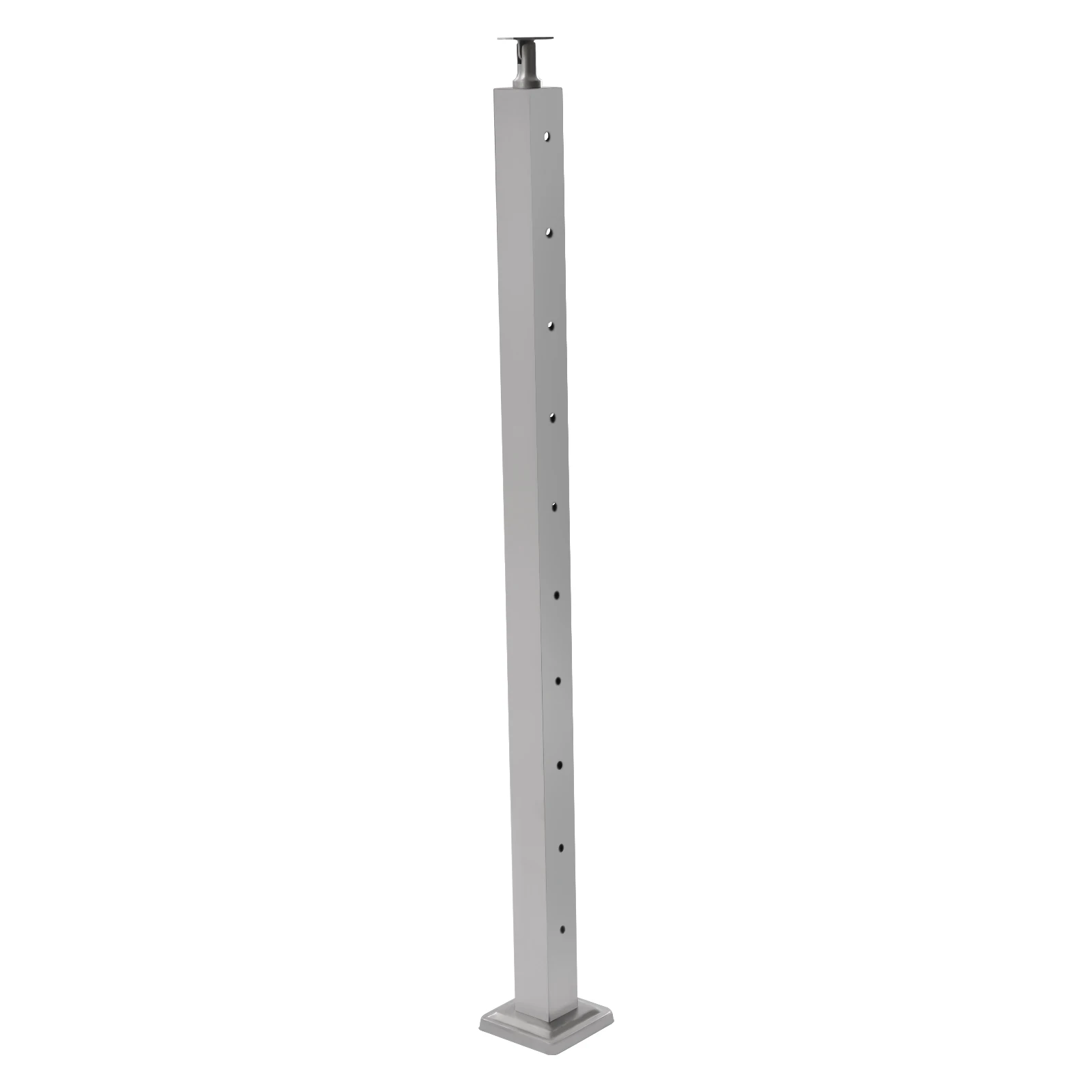 Stainless Steel Railing, 42-inch Height, Adjustable Angle (0-180°), Rust-resistant, Easy To Install, Ideal for 1-3 Step Outdoor