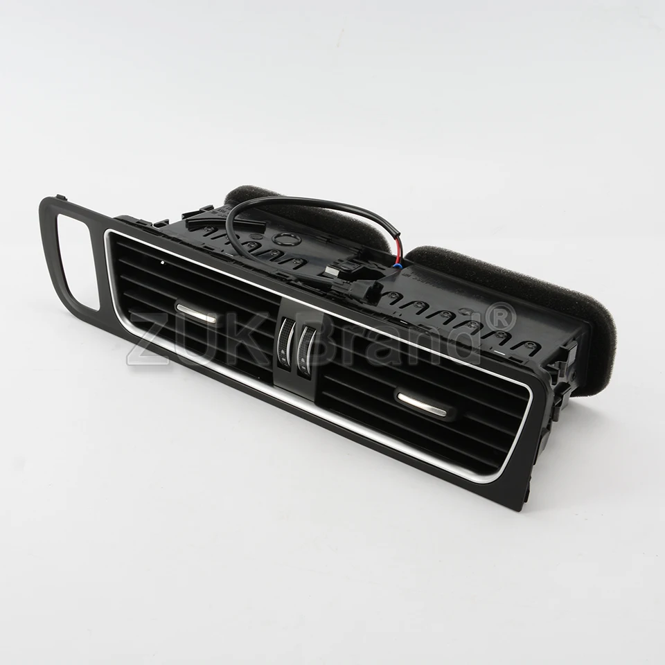 ZUK For Audi Q5 2009 2010 2011 2012 2013 2014 2015-2018 Front Dash Middle Air Conditioner AC Vent Grille Frame Outlet Assembly