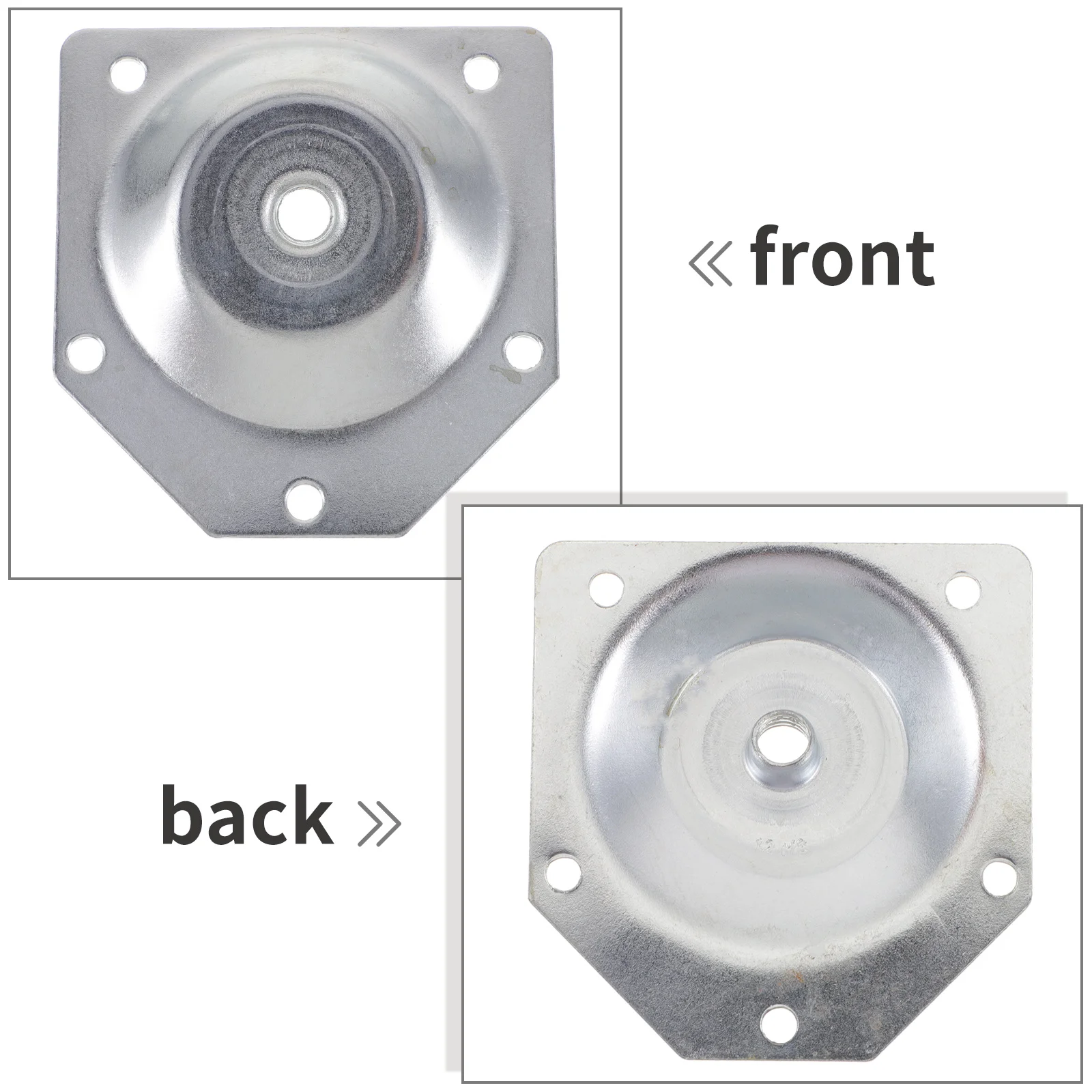 4pcs Furniture Leg Brace Connecting Pads Angled Legs Nut Set For Wood Connection Bracket Table Feet Assembly Furniture Parts