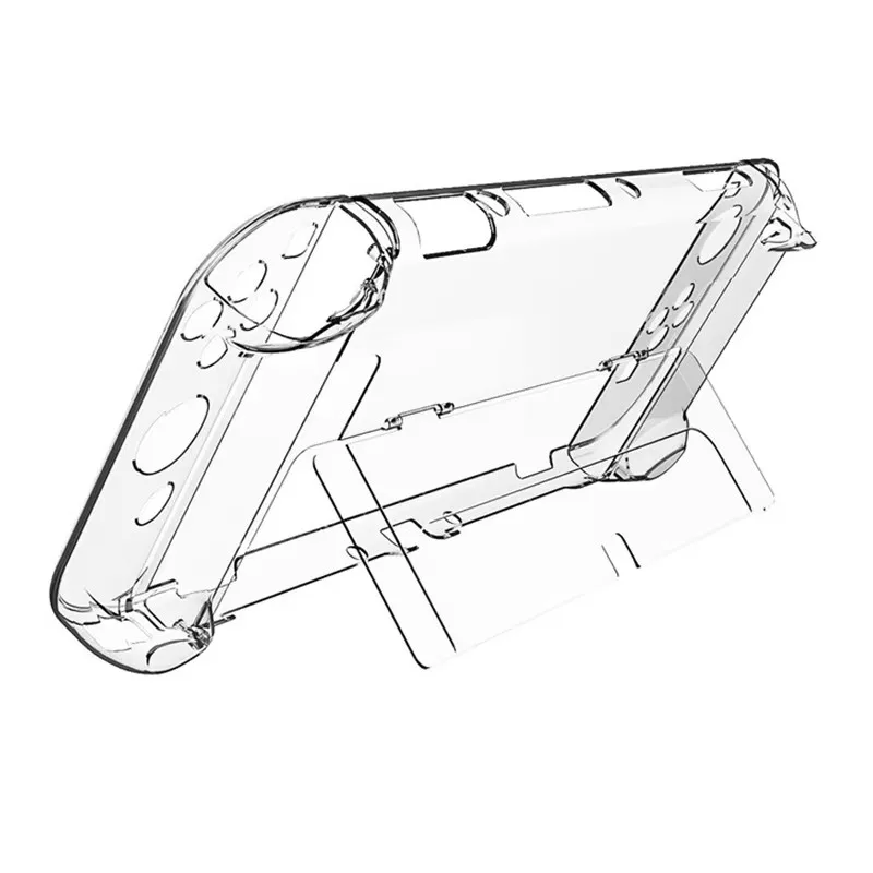 DATA FROG Crystal Shell Schutzhülle Cover Tible-Nintendo Switch OLED Konsole Schutzhülle Spielkonsole Zubehör