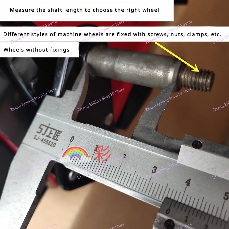 1PC 잔디 깎는 기계 휠 7/8/9.5/10/12inch 잔디 깎는 기계 교체 휠 핸드 푸시 잡초 휠