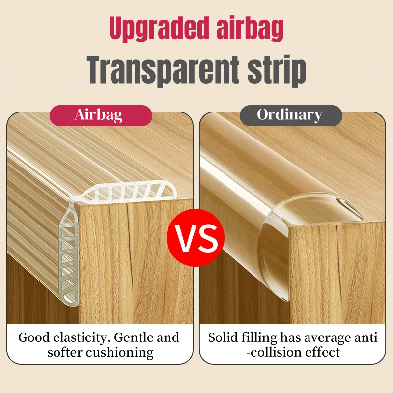 Baby Safety Transparent Anti-collision Strip Self Adhesive Table Edge Guard Strips Kids Furniture Corner Protector Bumper Tape