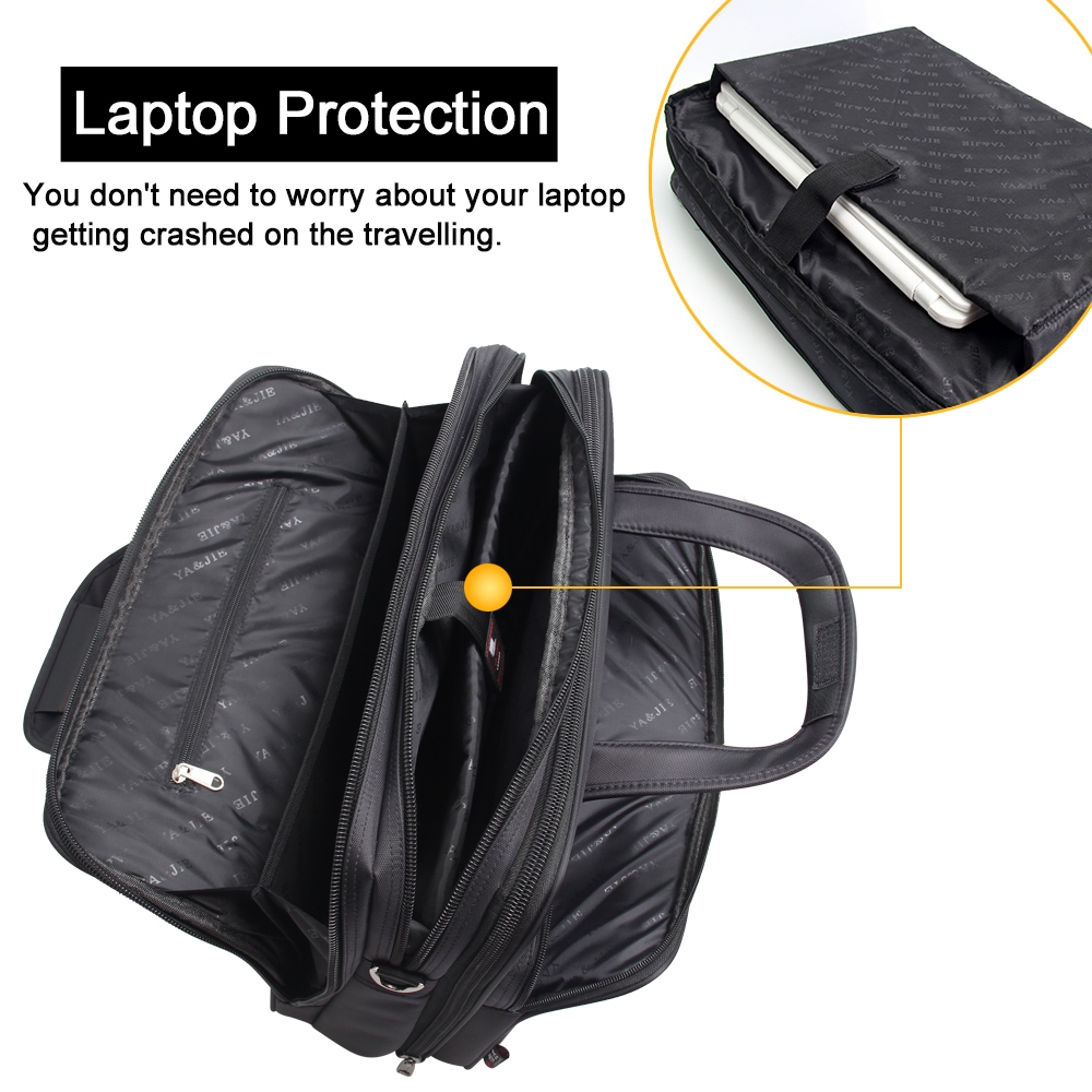 Maletín de gran capacidad, bolso de negocios para hombre, bolso para ordenador portátil de 15,6 pulgadas, 17 pulgadas y 19 pulgadas, bolsos de hombro, bolsos de lona, bolso de mensajero
