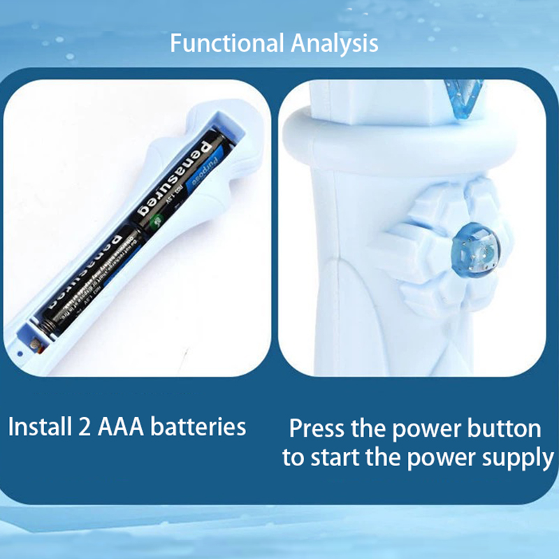 Princess Snow Wand ของเล่น Snowflake Light Sound Sticks เด็กคอสเพลย์ Fairy Girls Glowing Wands คริสต์มาสฮาโลวีนของเล่นเด็ก