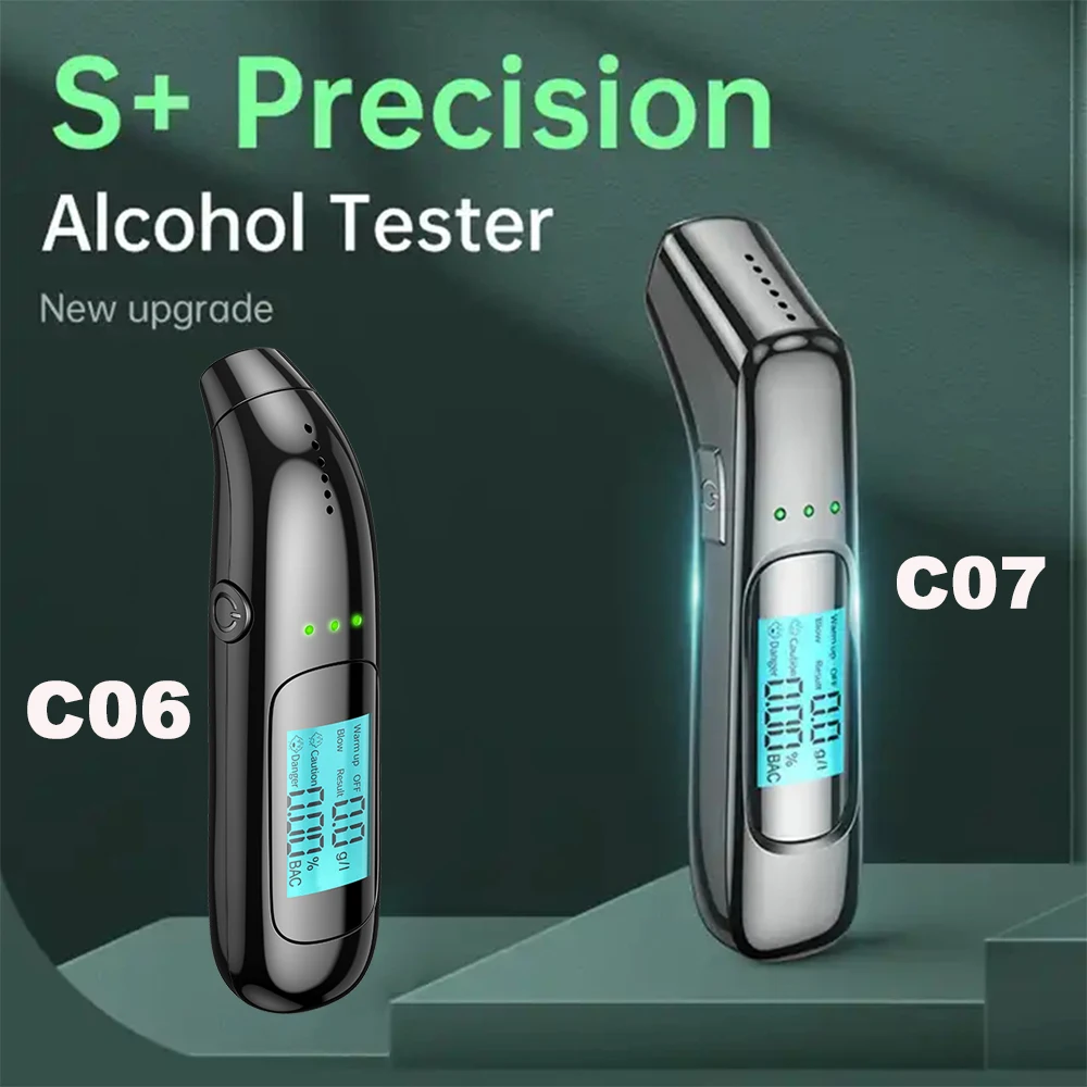 LEDデジタルディスプレイ付き非接触アルコールテスター アルコールメーター アルコールテスター精度 飲酒検知器診断ツール