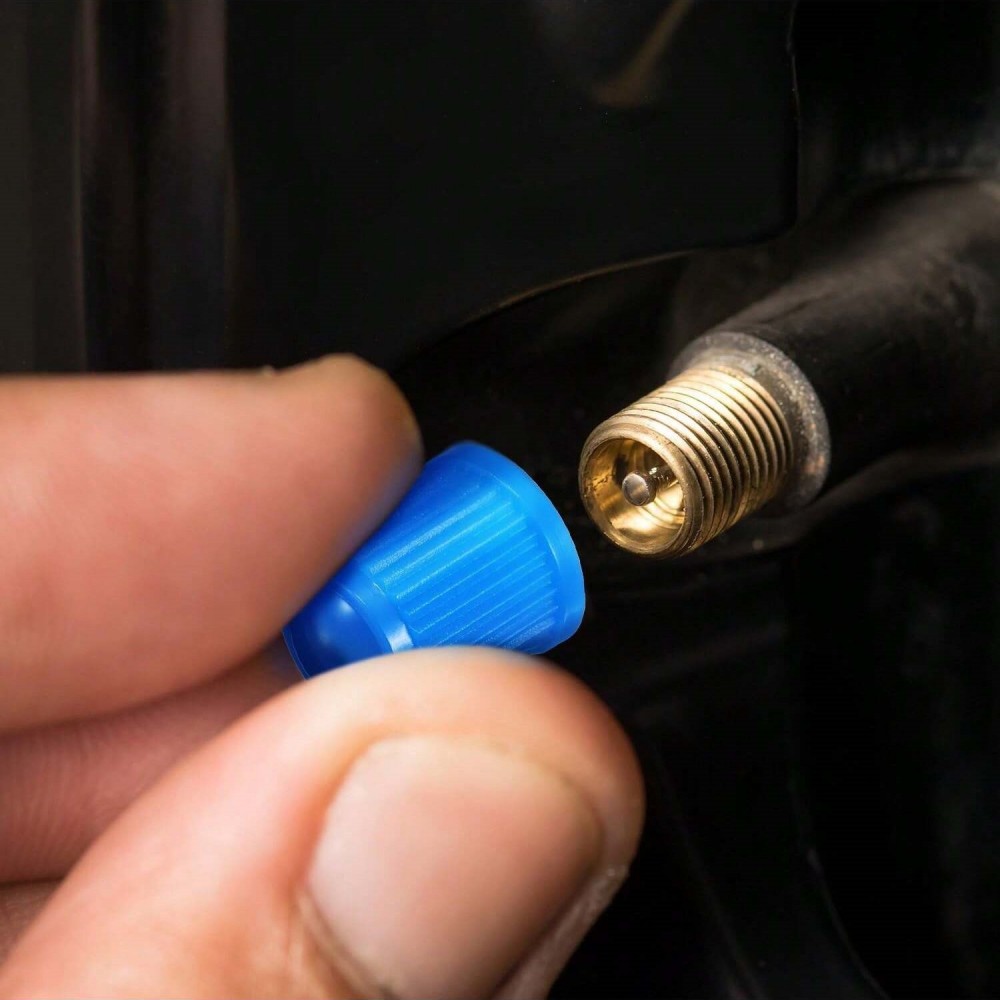 Novo 20 pçs tampas de poeira da válvula do pneu carro bicicleta motocicleta tampa da válvula plástica