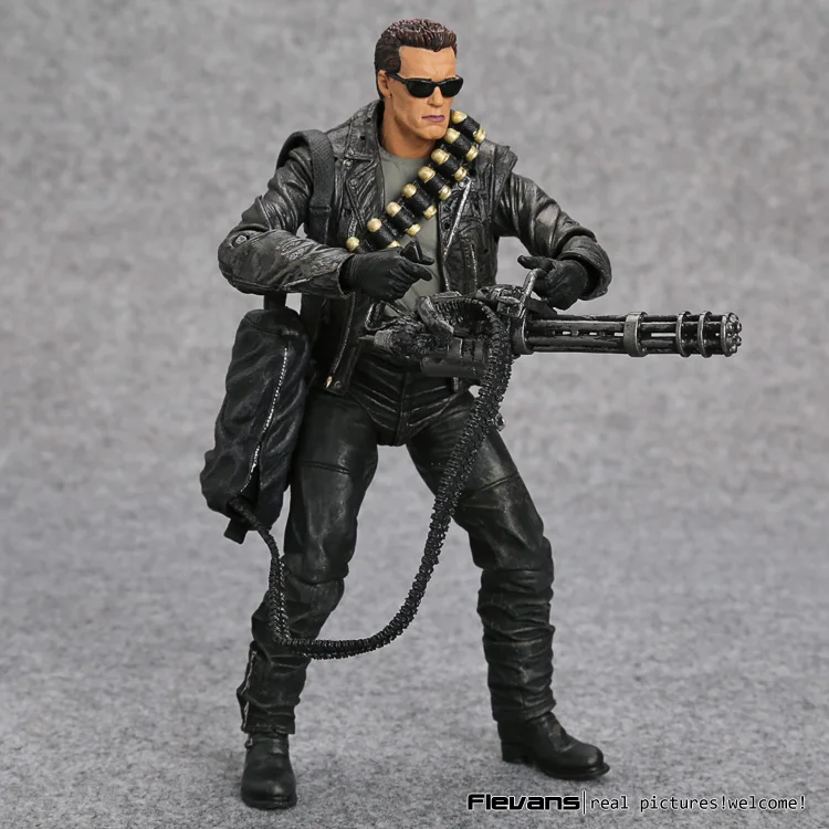 NECA Терминатор 2: День суждения T-800 Арнольд Шварценеггер ПВХ Фигурка Коллекционная модель игрушки 7 дюймов 18 см