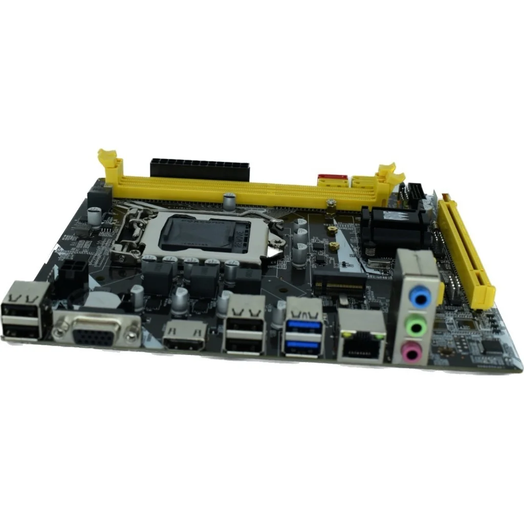 Placa Mãe Gamer LGA 1155 B75 DDR3 M2 NVMe i3, i5, i7 Lan Gigabit