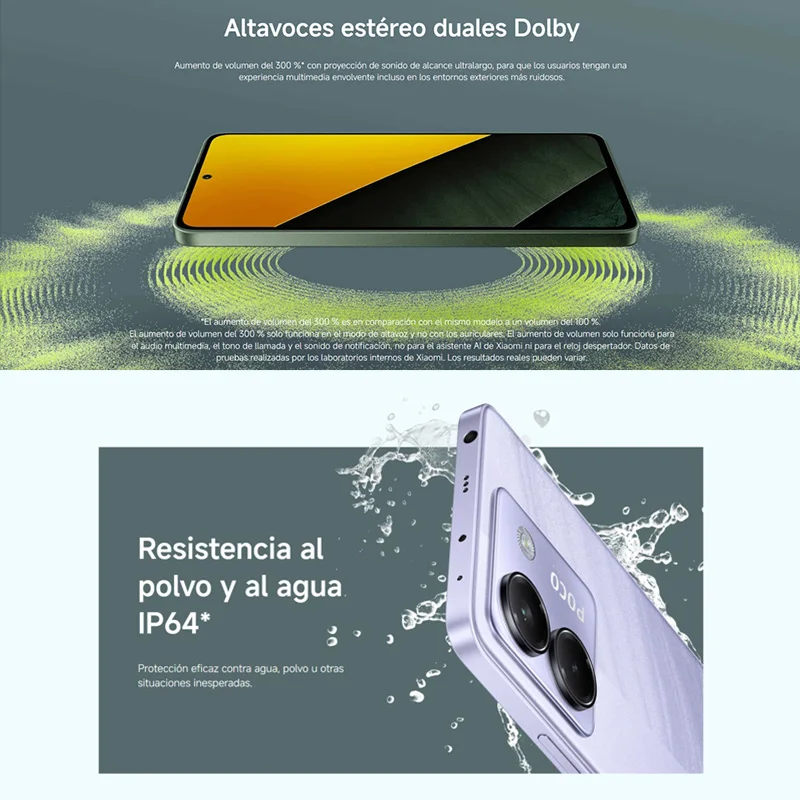 【Marke+】Neueste POCO M7 Pro 5G Global Version Dimensity 7025-Ultra 120Hz FHD+ Augenpflege AMOLED Display 5110mAh Akku NFC