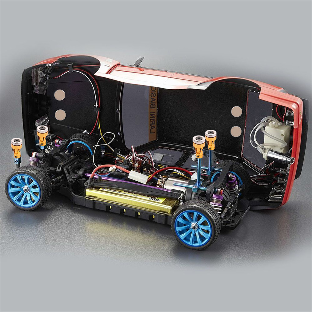 4 Uds RC coche Metal fuerte imán cuerpo Shell columna poste para 1:12 1:10 Traxxas Hsp Tamiya AXIAL SCX10 Clips de montaje de cuerpo