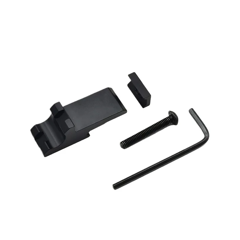 45 Degree Angle Offset Side Adapter RTS 20mm Picatinny Rail  Flashlight Accessories