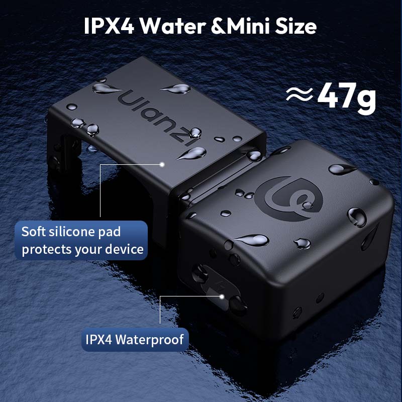 Ulanzi LM001 Pocket 3 Mini luz Led magnética luz de vídeo impermeable para DJI Osmo Pocket 3 para Vlogging Live 500mah recargable