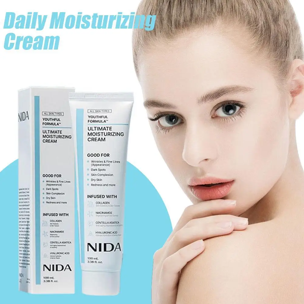 Daily Moisturizing Cream Daily Moisture Cream Facial Skin Care Anti-Aging Whitening Moisturizing Face Korea Cosmetics 100ml ﻿
