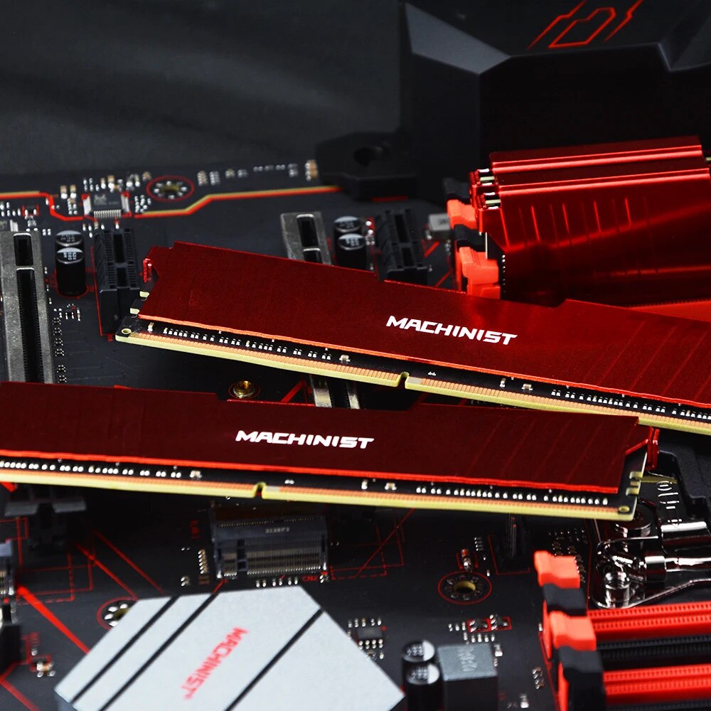 MACHINIST DDR4 RAM 8GB 16GB 2666HMz 3200mhz Pamięć stacjonarna z radiatorem DDR4 RAM PC DIMM dla wszystkich płyt głównych