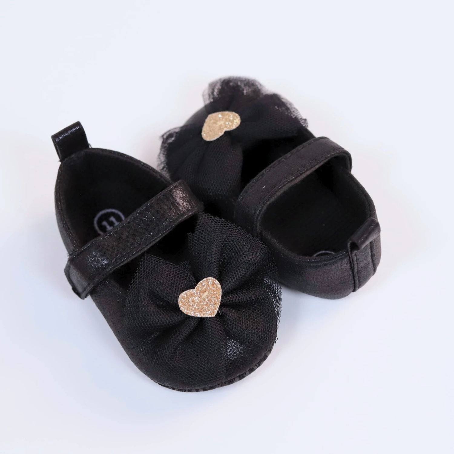 Rabeirs sapatos mary jane elegantes e modernos com laço para bebês meninas, sapatos leves e antiderrapantes com sola plana macia para festa interna