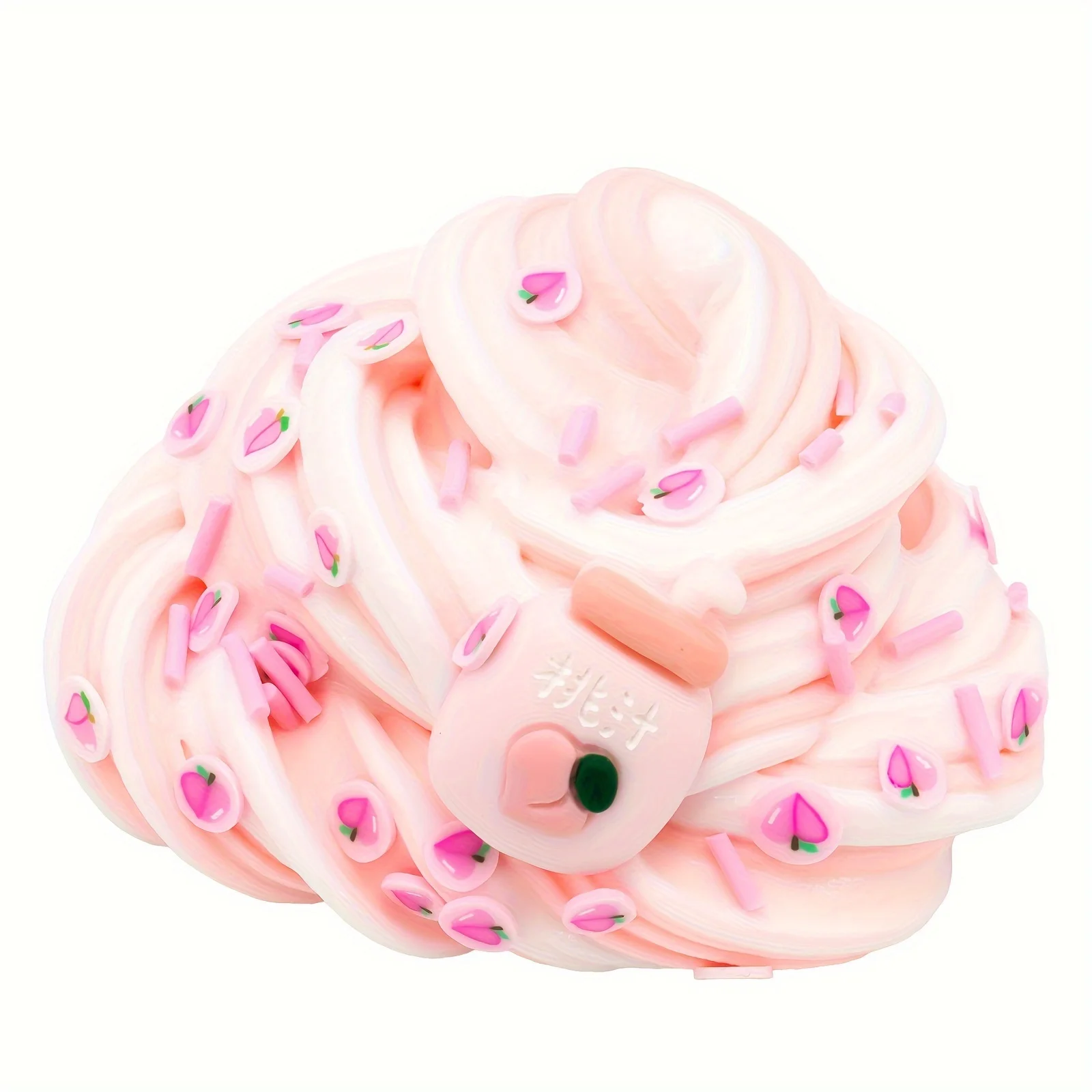 2.37oz Fluffy Two-Tone Butter Slime Super Soft Clay ยืดไม่เหนียวเหนอะหนะ Party Favors Slime Charms ของเล่นการศึกษาของขวัญวันเกิด