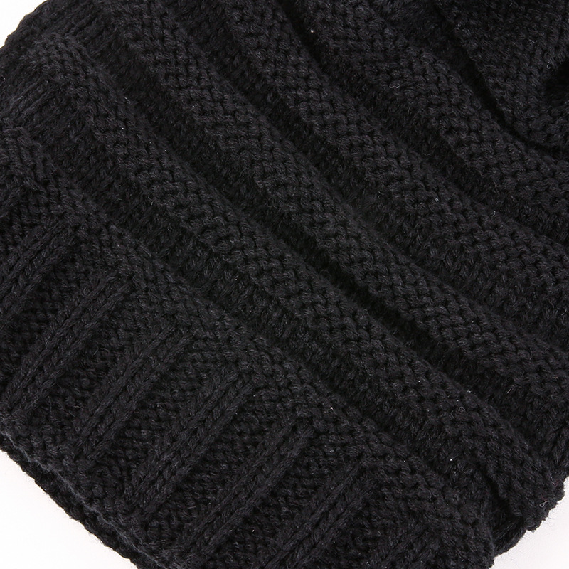 Gorro de punto a la moda, bufanda, guante, conjunto cálido de Cachemira de imitación de tendencia de invierno de 3 piezas, accesorios de ropa para hombres y mujeres, regalo