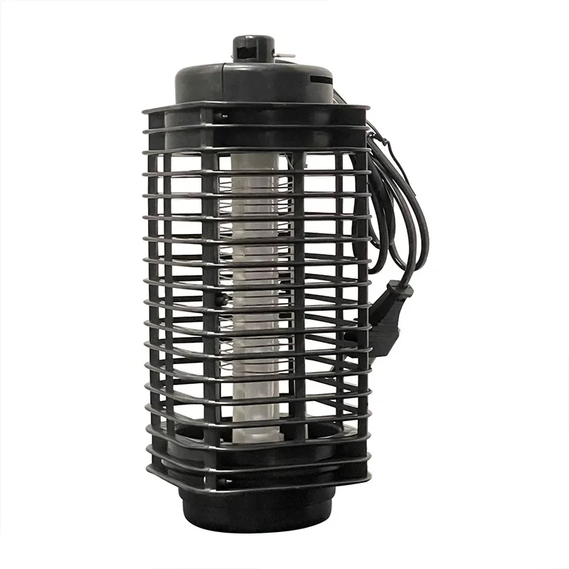 220V สองขนาดเลือกโคมไฟ UV สไตล์ใหม่ไฟฟ้าแมลงนักฆ่ายุงสีดําสําหรับสวนในร่มและกลางแจ้ง 15W