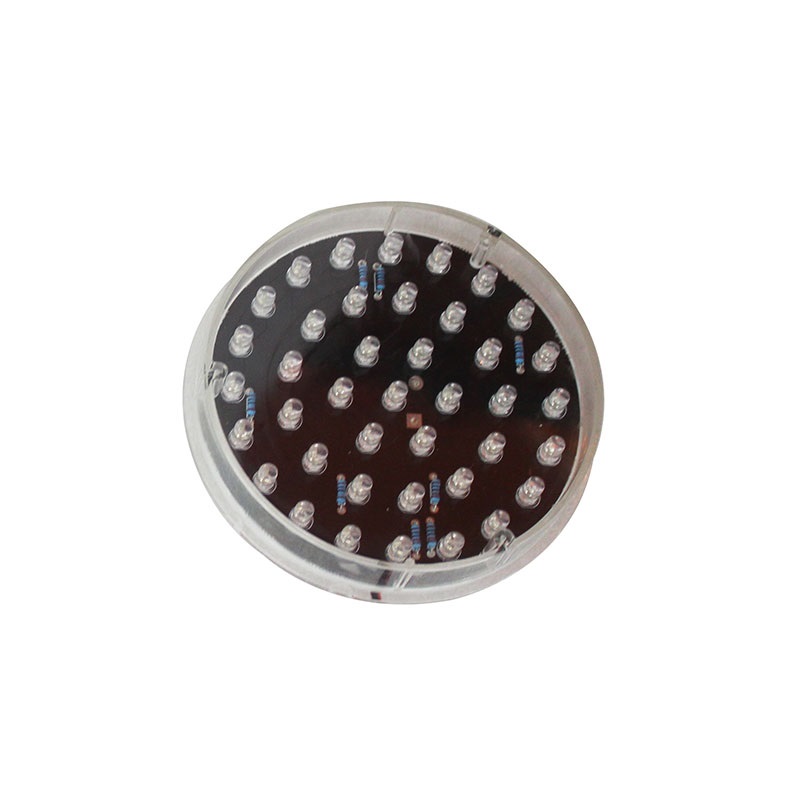 透明カバーLEDトラフィックライト交換、ウィックモジュール、13年工場製造、100mm