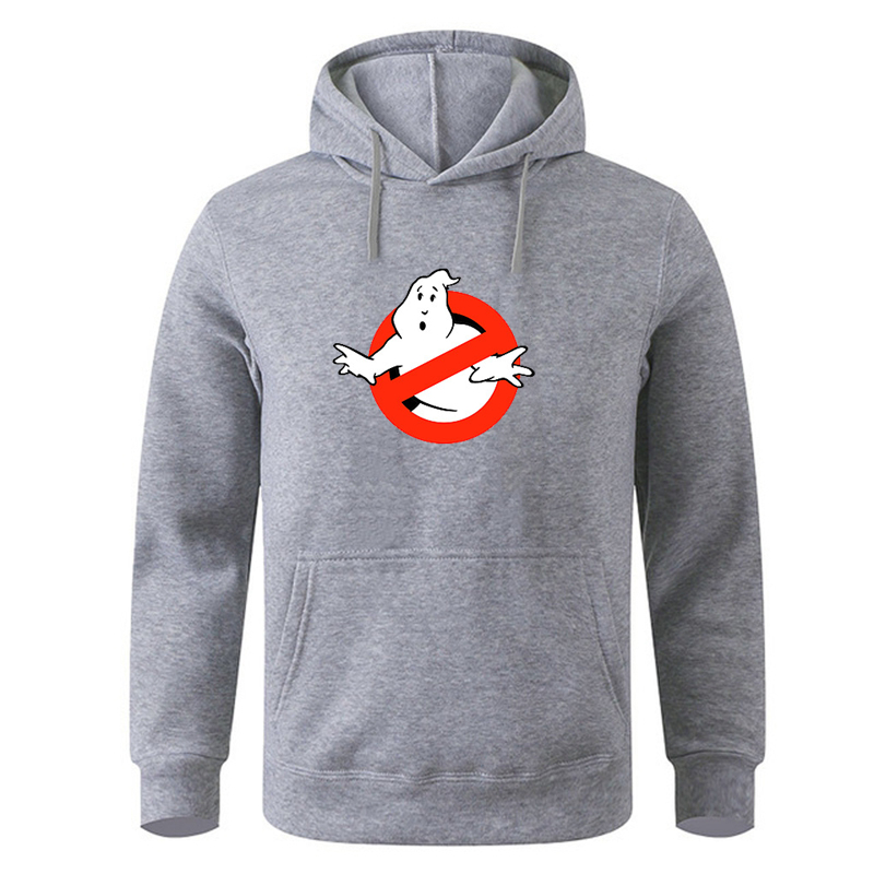 2024 Ghostbusters moda casual ropa deportiva cómoda impresa suelta top pulóver sudadera con capucha para hombres ropa de calle