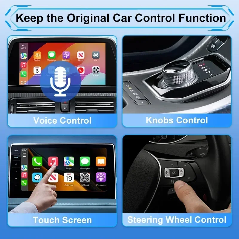 FLIXIVI 2025 2 в 1 двойной интерфейс беспроводной CarPlay/Android автоматический беспроводной адаптер Smart Mini Box Plug быстрое подключение универсальный