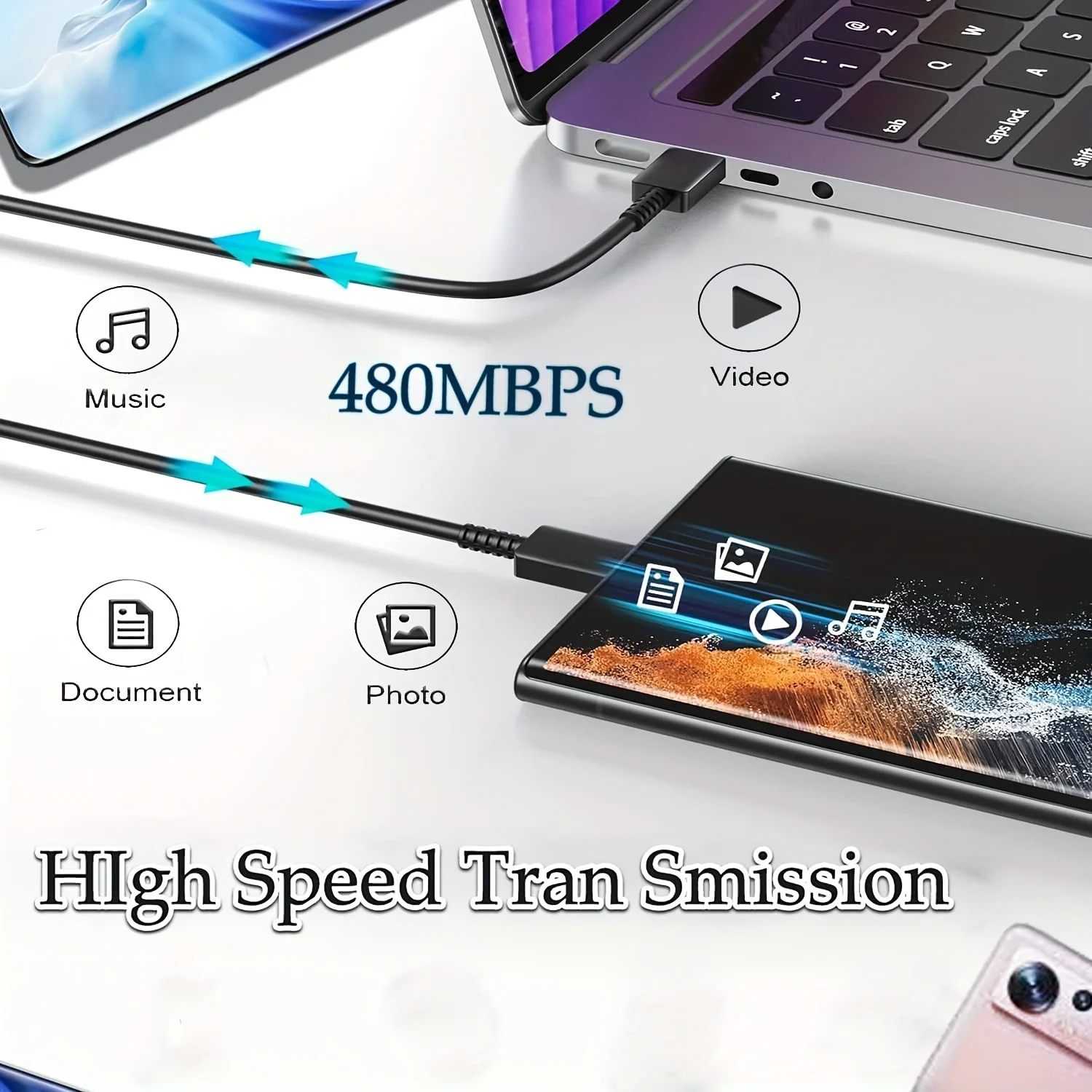 45W Schnellladegerät für Samsung USB C PD Quick Charge 3.0 Wandladung für Galaxy Plus Typ C Kabel Handy-Ladegerät