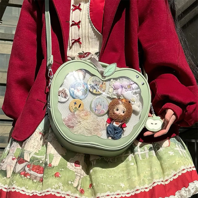 Сумка Ita в форме яблока, оригинальный дизайн для женщин, сумка для боли, многофункциональная сумка-мессенджер, милый рюкзак, Sac Femme, Bolsos De Mujer