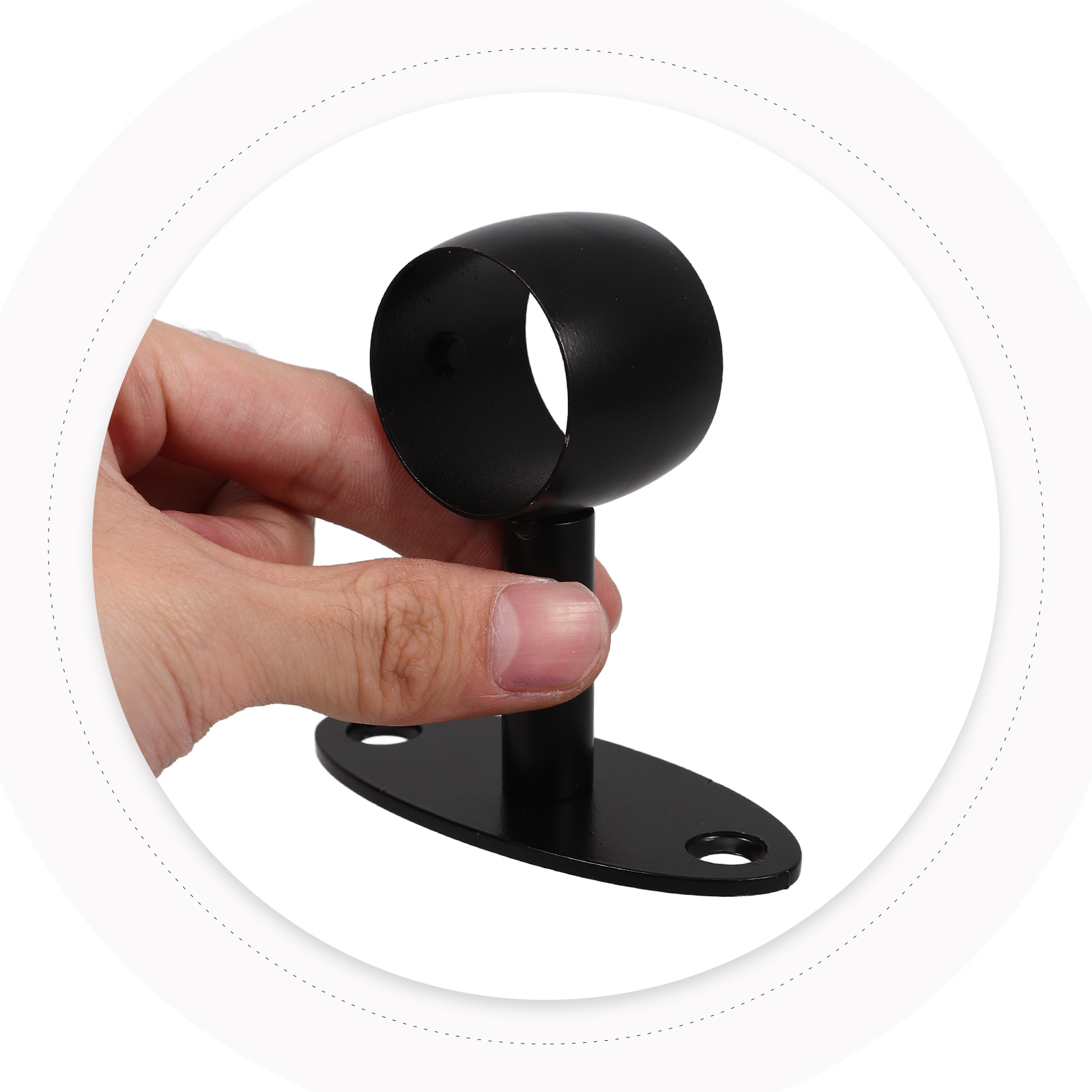 Support de main courante pour escaliers, montage mural en acier inoxydable 201, Installation facile, conception esthétique sécurisée