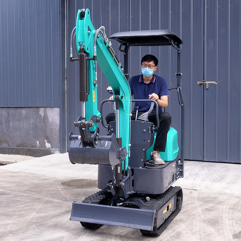 カスタマイズされた 1.2 トンミニクロールショベル製造機械最高価格良質建設クローラディガーショベル