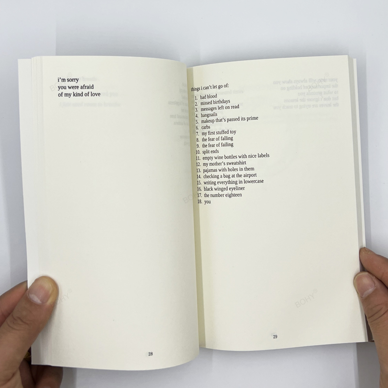 You'll Come Back To Yourself โดย Michaela Angemeer Love Poems หนังสือภาษาอังกฤษปกอ่อน