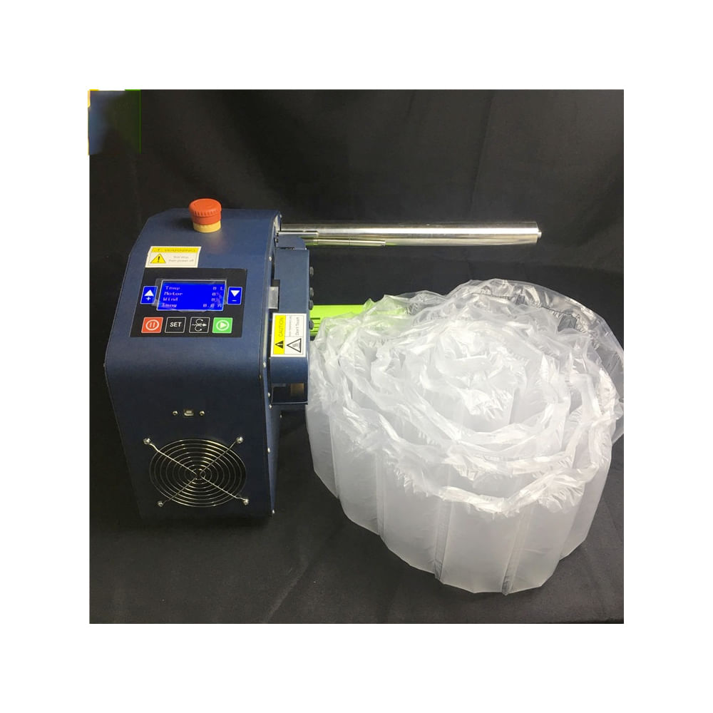 Máquina Enchimento De Ar Almofada Embalar Bolha Automático