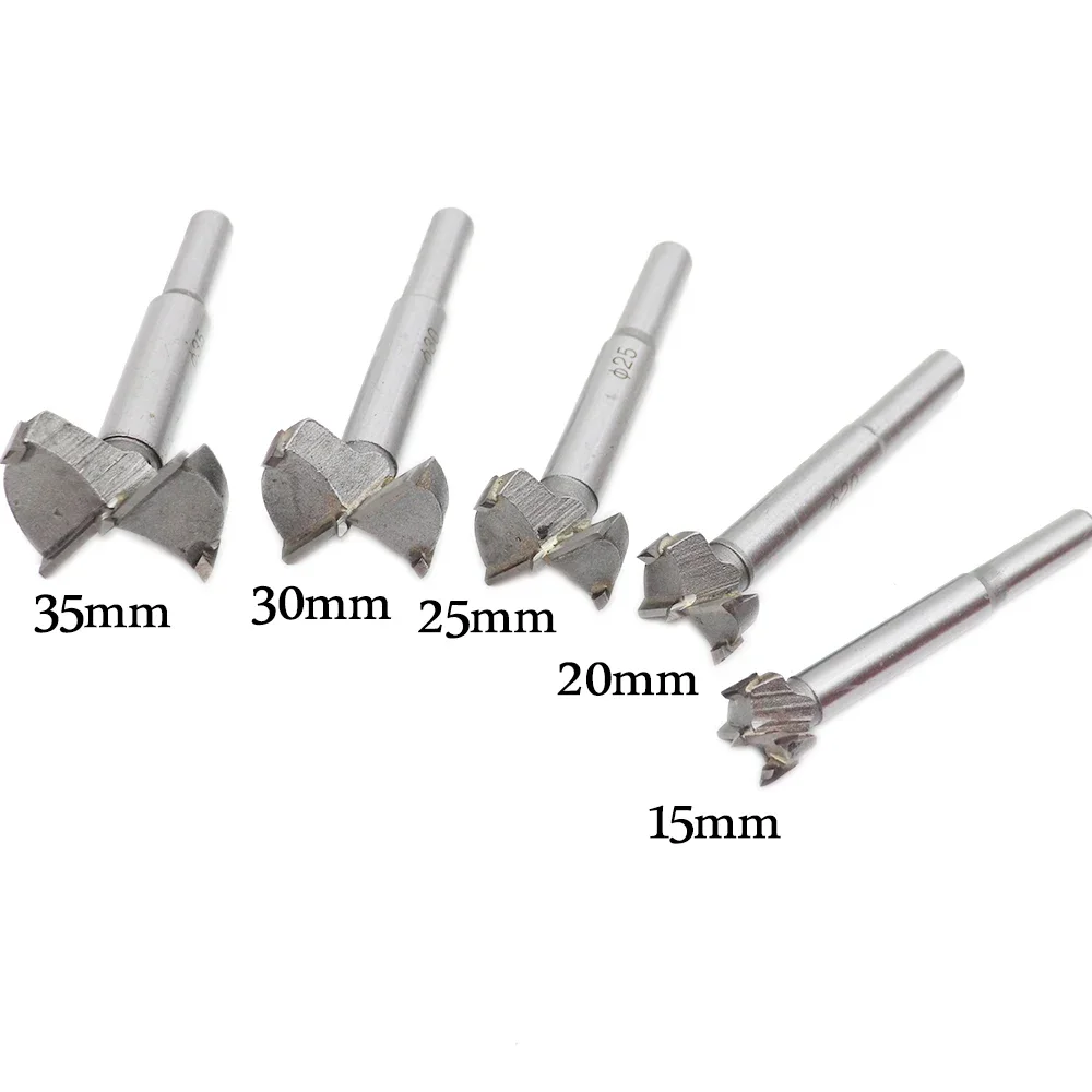 1 Máy Tính 15/20/25/30/35Mm Mũi Khoan Gỗ Tự Centering Lỗ Cưa Cắt gỗ Lỗ Dụng Cụ Khoan Forstner Mũi