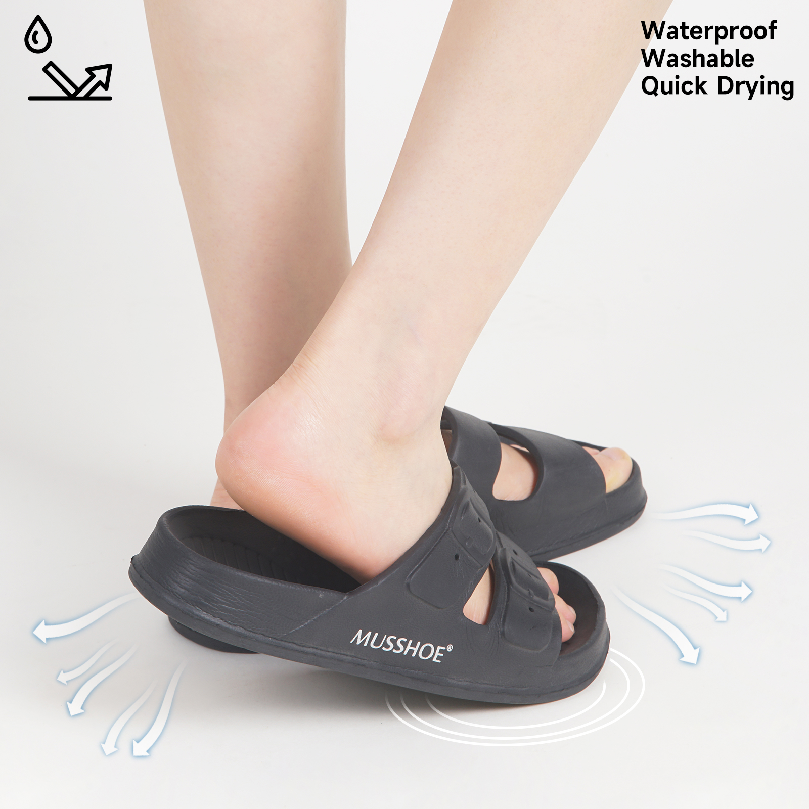 Samilor, zapatos deportivos Unisex de EVA, zapatillas de playa para mujer, zapatos informales para dormitorio, par de zapatillas de exterior para hombre, tendencia 2025