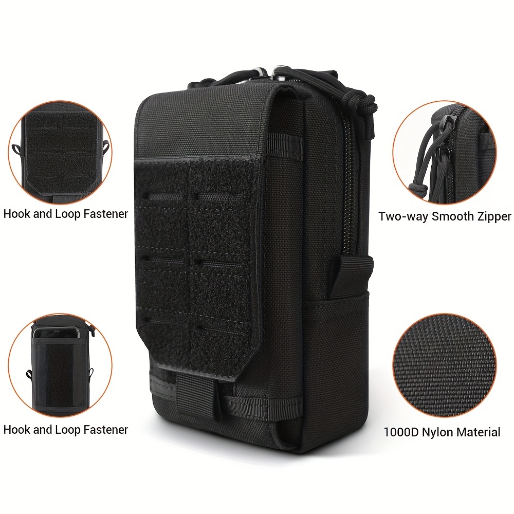 Taille tasche edc werkzeug tasche weste tasche handy tasche wasserdichte taktische militär sport jagd gürtel reise werkzeuge