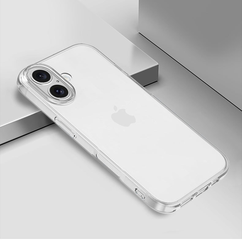 Ультратонкий силиконовый прозрачный чехол из ТПУ для Iphone 16 Pro Max Plus plus, защитная силиконовая кристально прозрачная мягкая задняя крышка