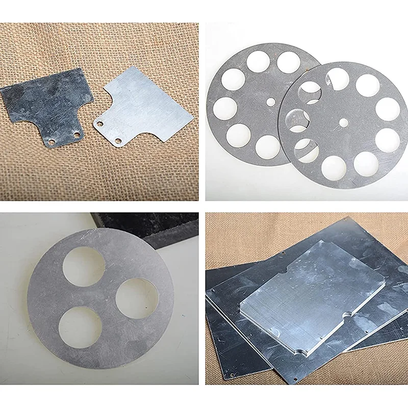 1pcs Titanium Sheet Titanium Titan Ti Alloy GR2 Titanium Foil Sheet   0.1mm- 7mm Ti Titanium Plate Sheet  100X100/100x500mm