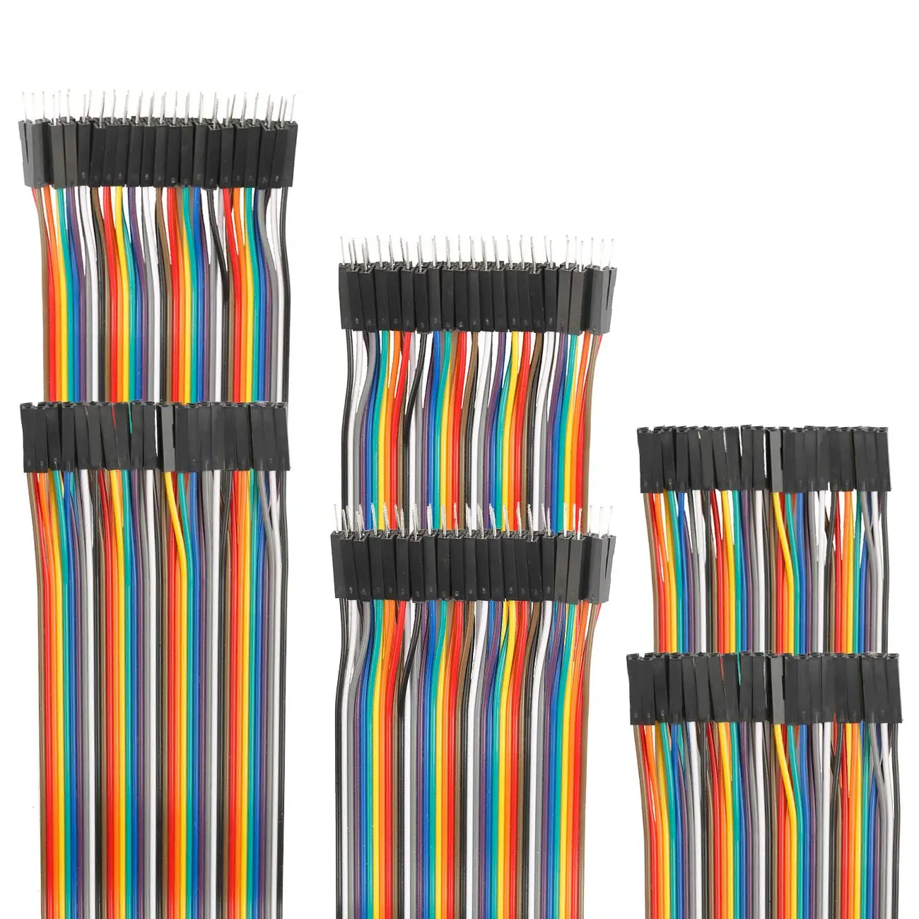 120PIN สาย Dupont Line 10 ซม.ชายชายหญิงหญิงชายหญิงจัมเปอร์ Dupont สายไฟสําหรับ PCB DIY ชุด